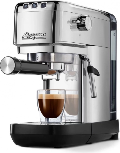 Lapressa stainless steel lever espresso machine