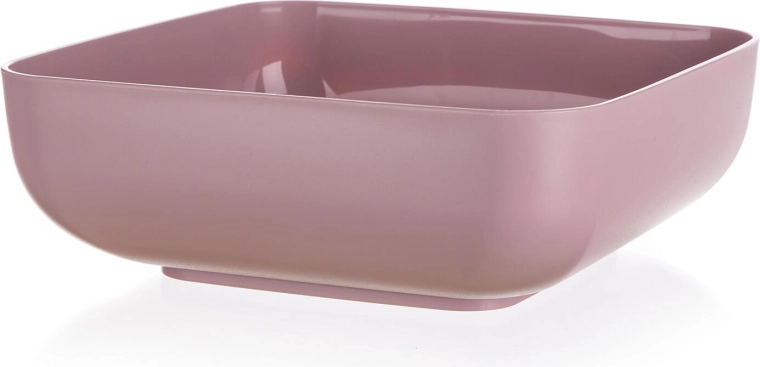 Plastikinis dubuo CULINARIA 3 l, 23 × 23 cm, rožinis