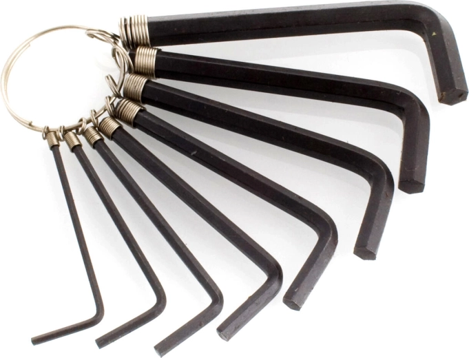 Hex Key Set 1.5–6 mm, 8 pcs