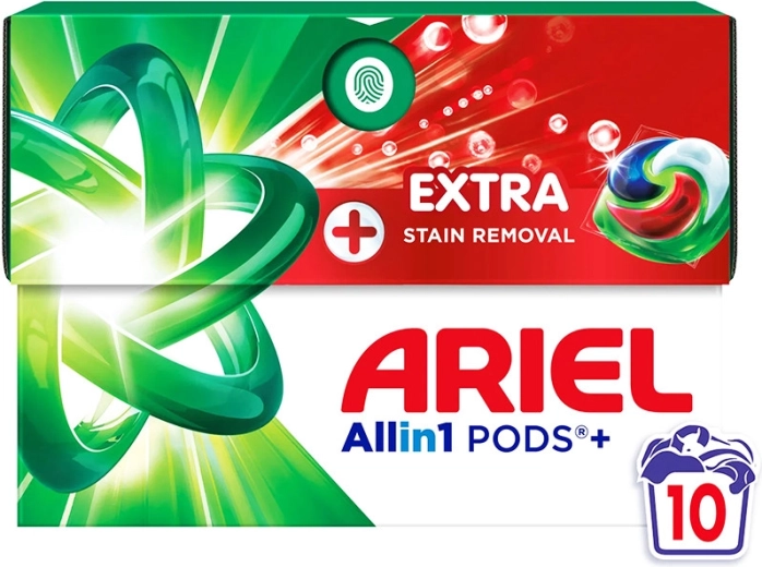 Ariel Extra skalbimo kapsulės 10 vnt.