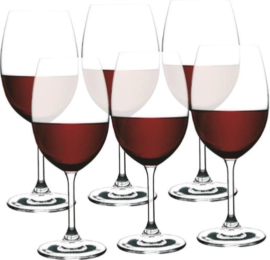 Lara Wine Glasses 450 ml, Set of 6
