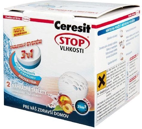 3-in-1 moisture absorber refill with fruit scent CERESIT 2×300 g