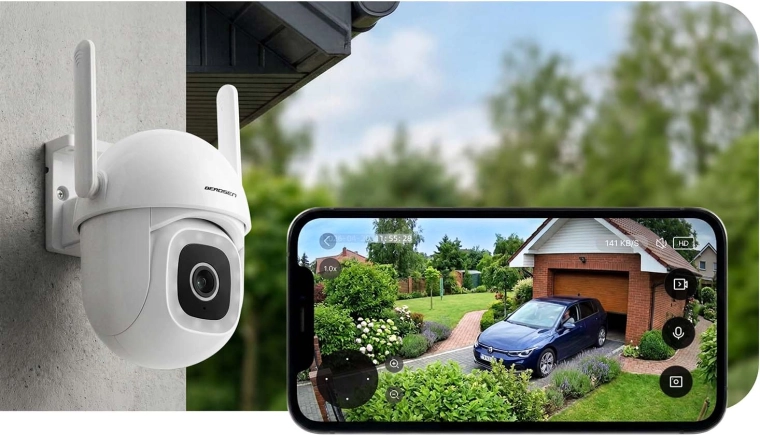 Smart detection, mobile alerts, and built-in siren