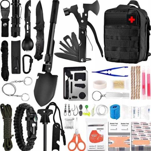 Renew Force survival kit with 92 functions