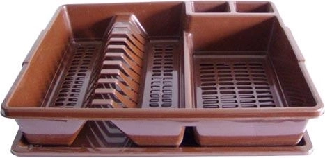 Classic Dish Rack 44 × 35 cm with Drip Tray