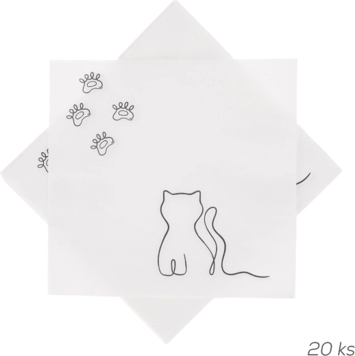 MICKA paper napkins 33 × 33 cm, 20 pcs
