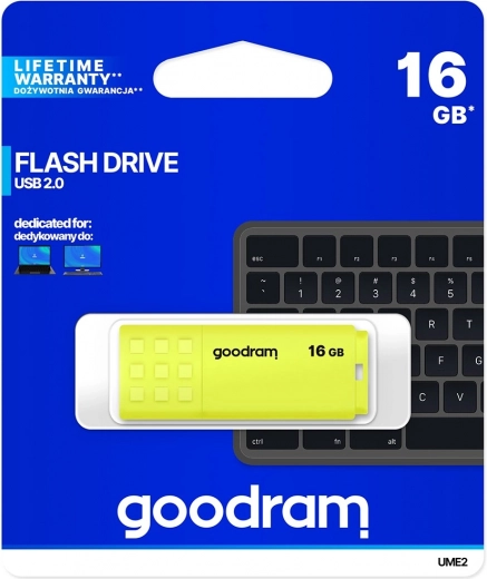 Goodram NEO 16GB Yellow Flash Drive