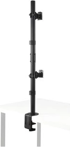 Stable mounting: C-clamp and grommet mount