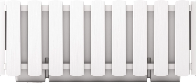 Sodo lovelis BOARDEE Fencycase 38 cm, baltas