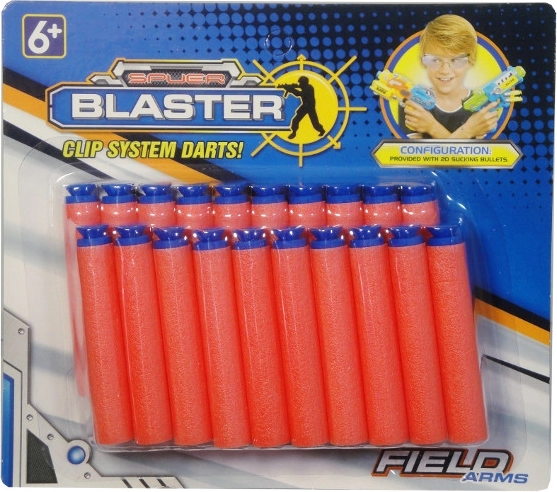 Foam gun darts – set of 20 pcs