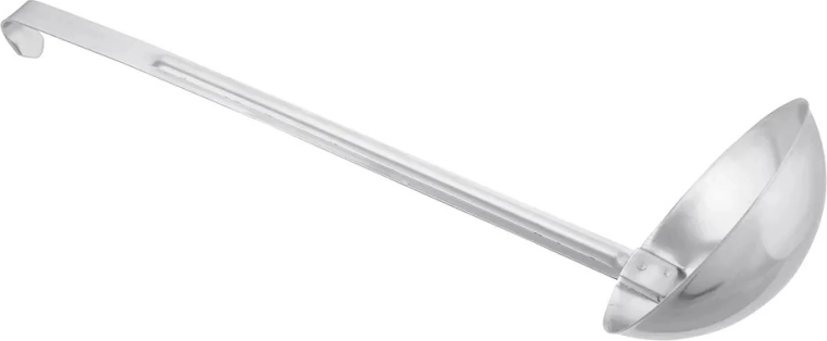 Stainless steel measuring scoop 125 ml
