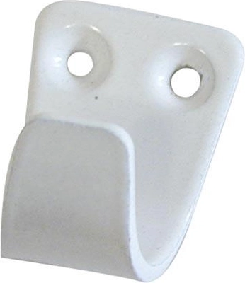 Small wall hook 23 × 28 mm, nickel, 20 pcs