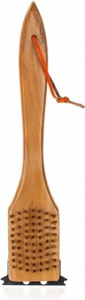 Medinis grilio valymo šepetys 30 cm