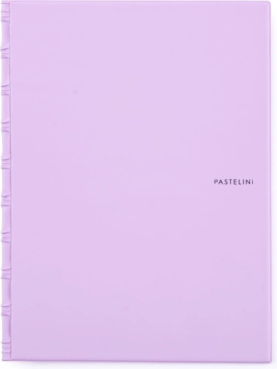 A4 aplankas su šonine kišene Pastelini, violetinis