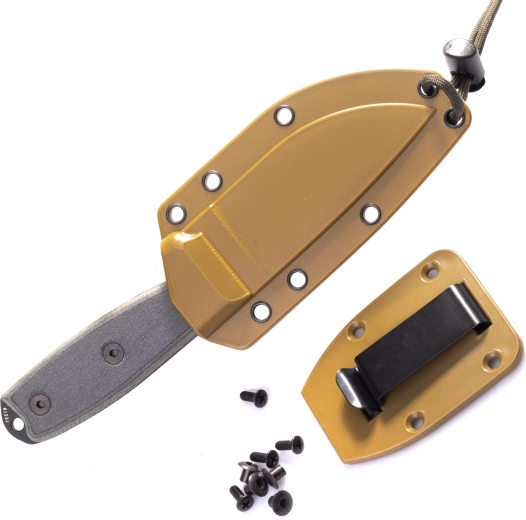Coyote MOLLE sheath for versatile carry