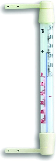 Plastic window thermometer 22 cm, rotatable
