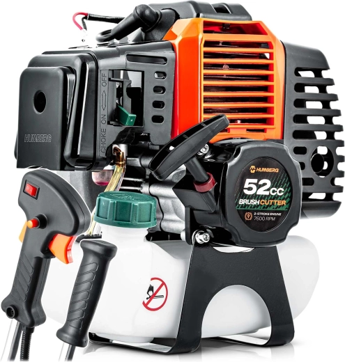 Humberg replacement engine for a petrol brushcutter/string trimmer 52 cm³ with handles - 1 piece