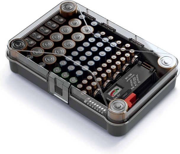 Neat storage for all battery types