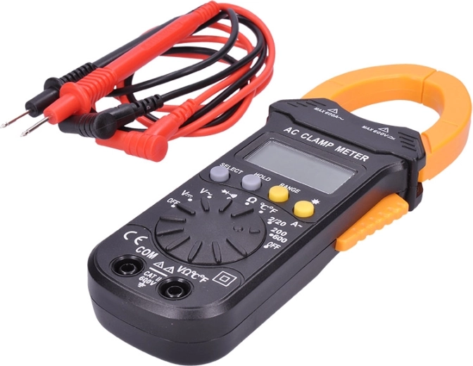 Wide measurement options including temperature