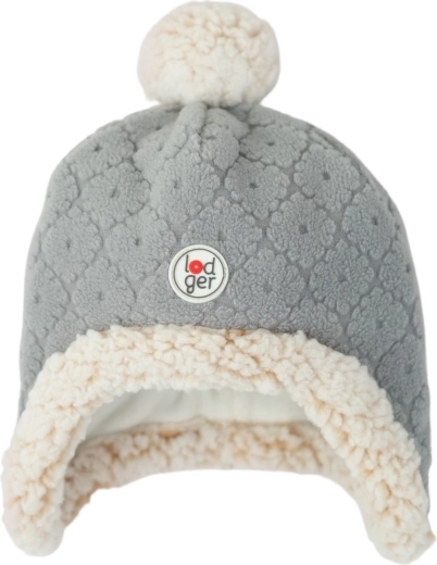 Lodger flisinė kepurė Hatter folklore fleece drizzle (1–2 metai)