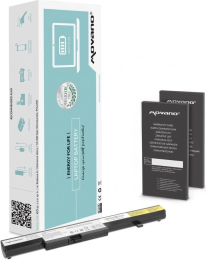Movano baterija, skirta Lenovo B40/B50-70/B50-80/B50-45 2200 mAh (32 Wh)