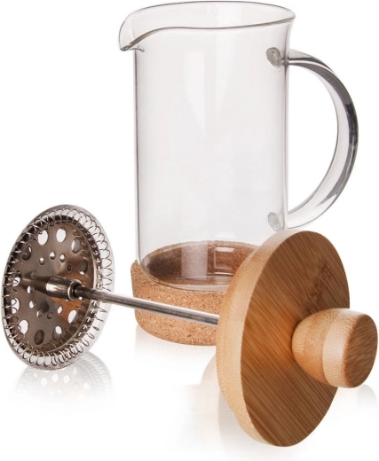 Krištoliškai švarus skonis dėl nerūdijančio plieno stūmoklio