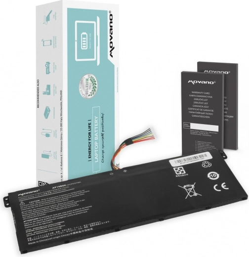 Nešiojamojo kompiuterio baterija Acer Aspire 3 (A314-22, A315-56/57/58, A317) 3400 mAh 39 Wh Movano