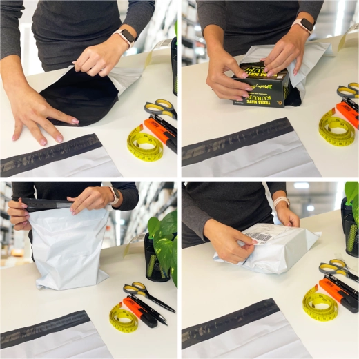 Paprastas pakavimo procesas ir saugus pristatymas