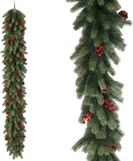 Christmas tree garland 200 cm premium - 1 piece