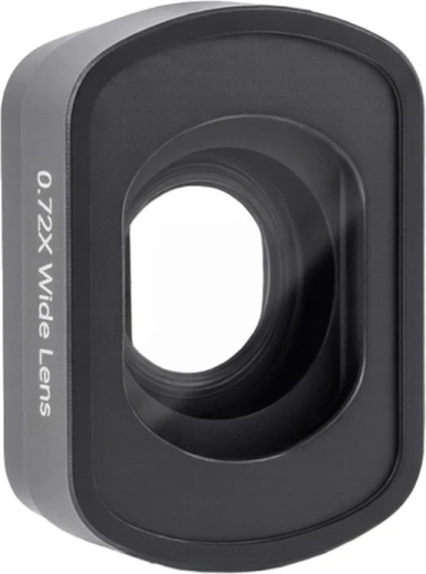 Plačiakampis filtras Sunnylife 0,72×, skirtas Osmo Pocket 4 ir Osmo Pocket 3