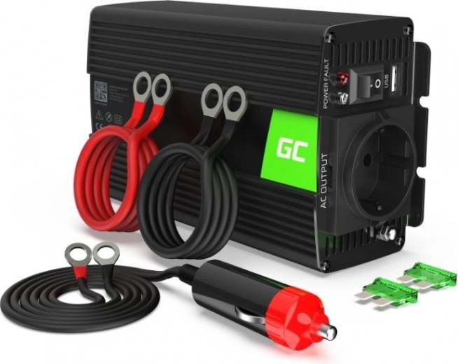 Keitiklis Green Cell 24V/230V 300W/600W su modifikuota sinusine banga