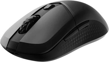 Ergonomic symmetrical shape for right- and left-handed users