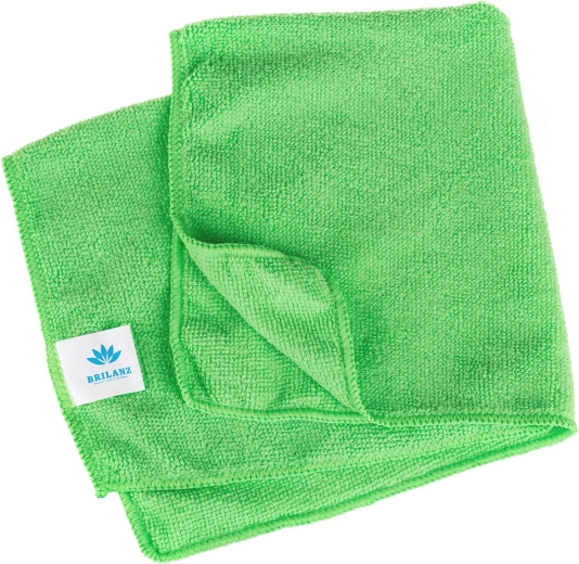 Microfiber cloth 30 × 30 cm, green