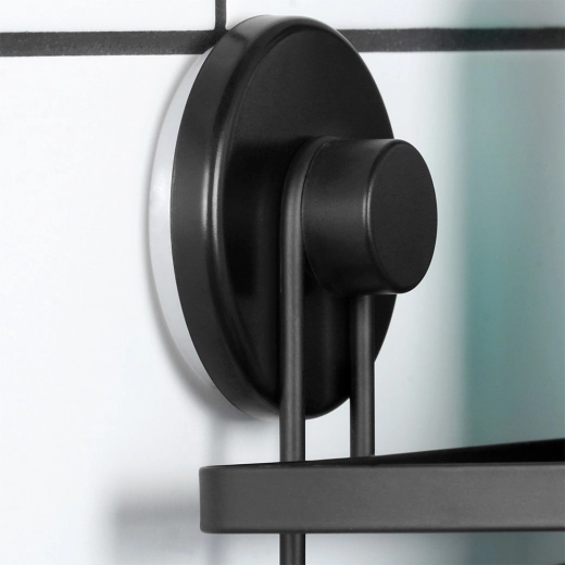 No drilling: strong suction cups for secure mounting