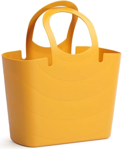 Plastikinis krepšys Prosperplast Lucy 6,5 l, garstyčių spalvos