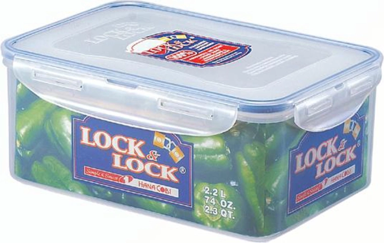 Maisto indelis LOCKNLOCK, stačiakampis, 2,3 l