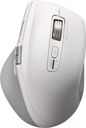 Ergonomiška belaidė pelė su įkraunama baterija ir dvigubu Bluetooth + 2,4 GHz Flying Scroll