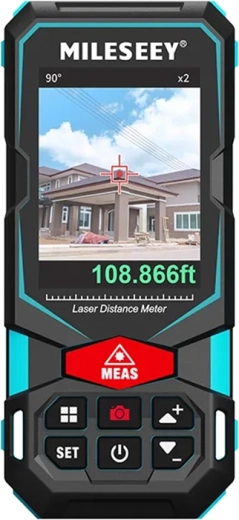 Mileseey S7 laser distance meter with camera and 100 m range