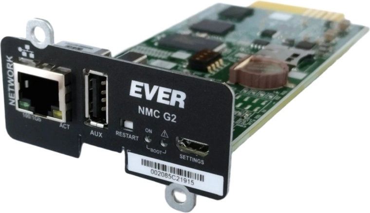 NMC G2 Network Card for UPS RT Pro 1–3K and RT Plus 6–10K