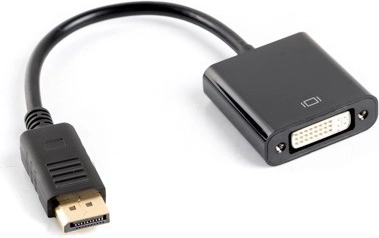 DisplayPort (male) to DVI‑I (female) Dual Link Adapter - 1 piece