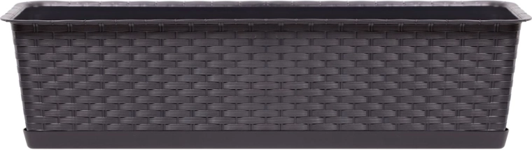 Gėlių lovelis su padėkliuku Ratolla Case 49 cm umbra