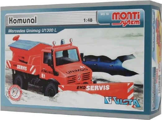 Municipal Vehicle Model Kit without Glue