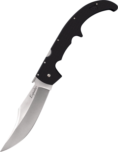 Cold Steel XL Espada – didelis sulankstomas kišeninis peilis G10, juodas, 19 cm