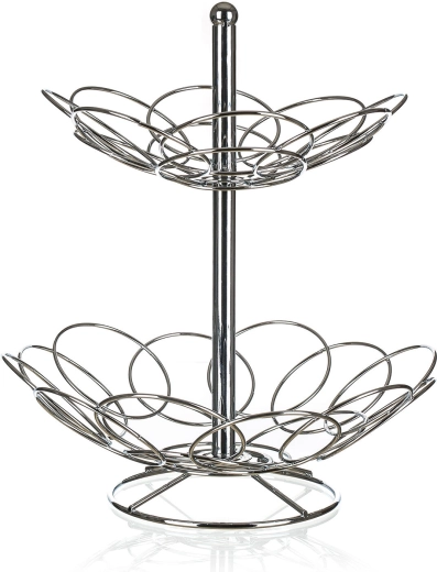 vielinis virtuvės stovas LINEA 30 × 33 cm, chromuotas