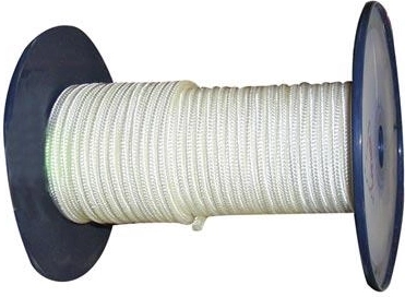 Pinta poliamido (PA) virvė be šerdies 4 mm, balta, 200 m
