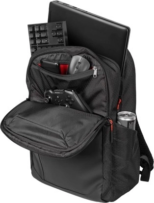 Secure compartment for a 16" laptop