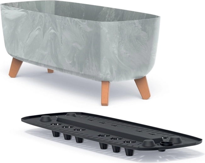 Practical shape and easy maintenance