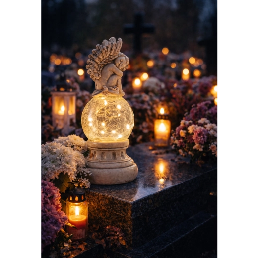 Angel as an elegant outdoor decoration