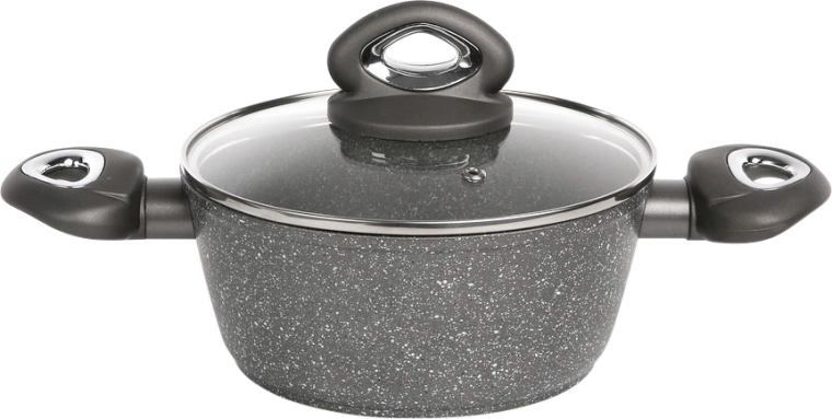 Valdinox Rock pot with lid 18 cm, 1.7 l