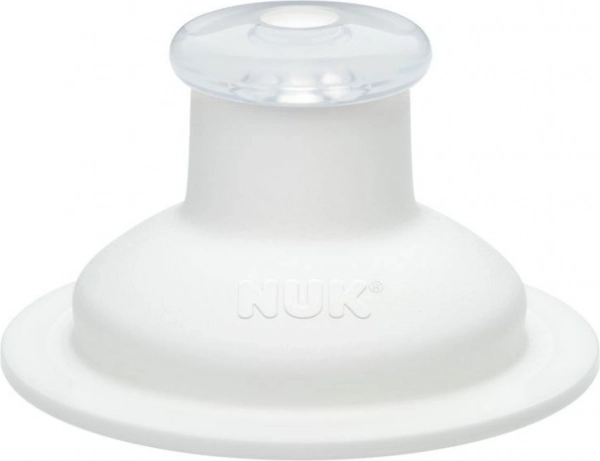 NUK pakaitinis silikoninis Push-Pull gertukas, baltas
